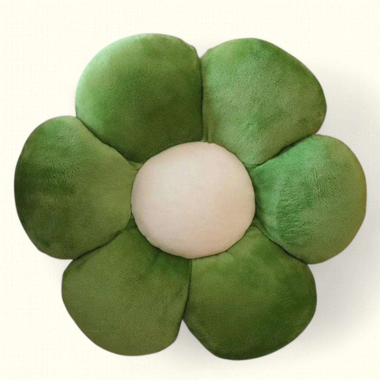 Green Flower Pillow