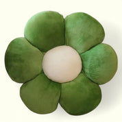 Green Flower Pillow