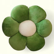 Green Flower Pillow