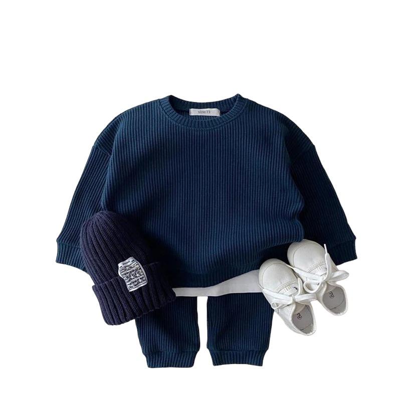 Autumn Sweatshirt and Pants Set