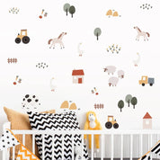 Farmyard Fun Wall Sticker - Mandhi