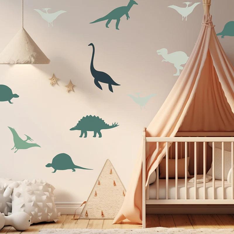 Dinosaur Wonderland Wall Stickers