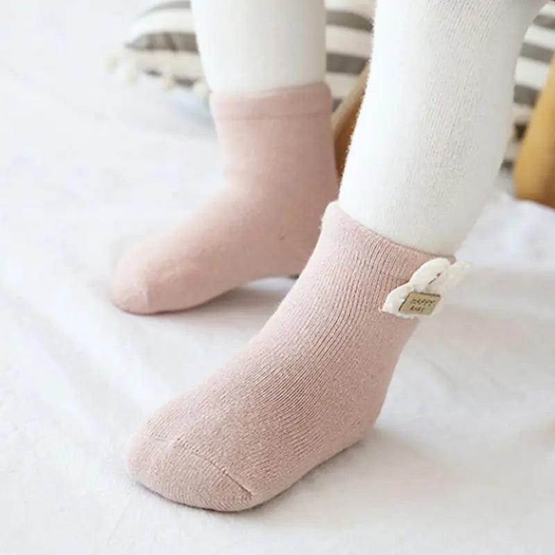 3Pairs/Lot Warm Winter Baby Socks