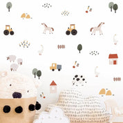 Farmyard Fun Wall Sticker - Mandhi