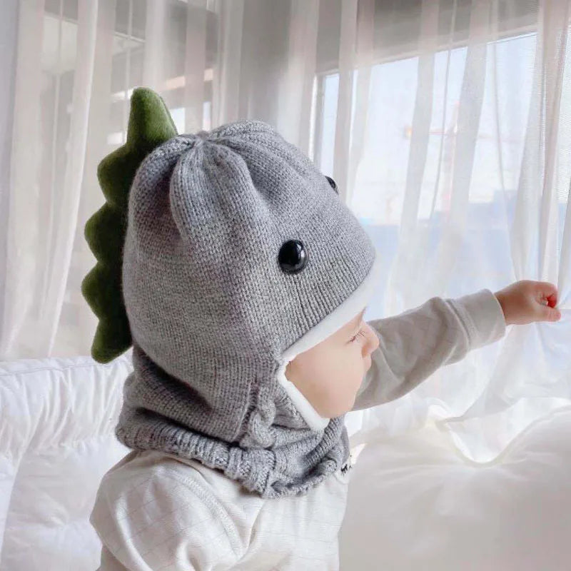 Milo Dino Winter Knit Hat