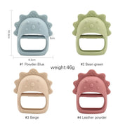 Baby Silicone Teether Ring  Rattles