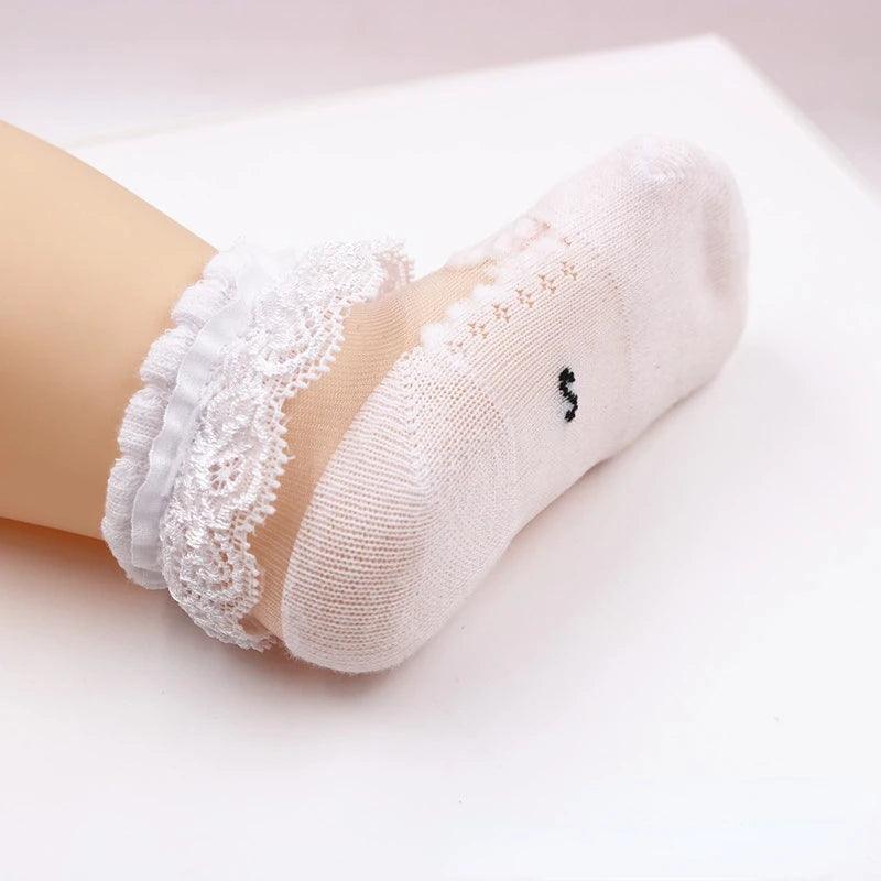 Soft Lace Mesh Socks