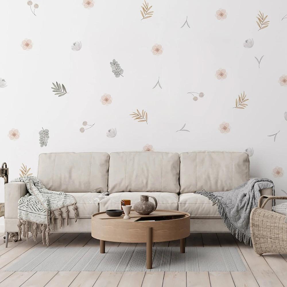 Whimsy Blooms Wall Stickers