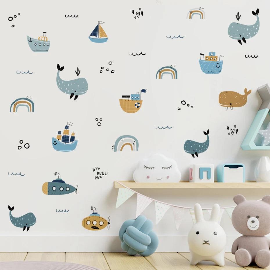 Underwater Dreamland Wall Sticker - Mandhi