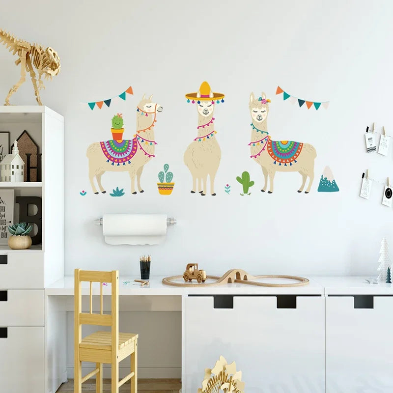 Alpacas Wall Stickers