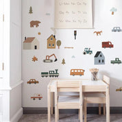 Nordic Cars Wall Stickers - Mandhi