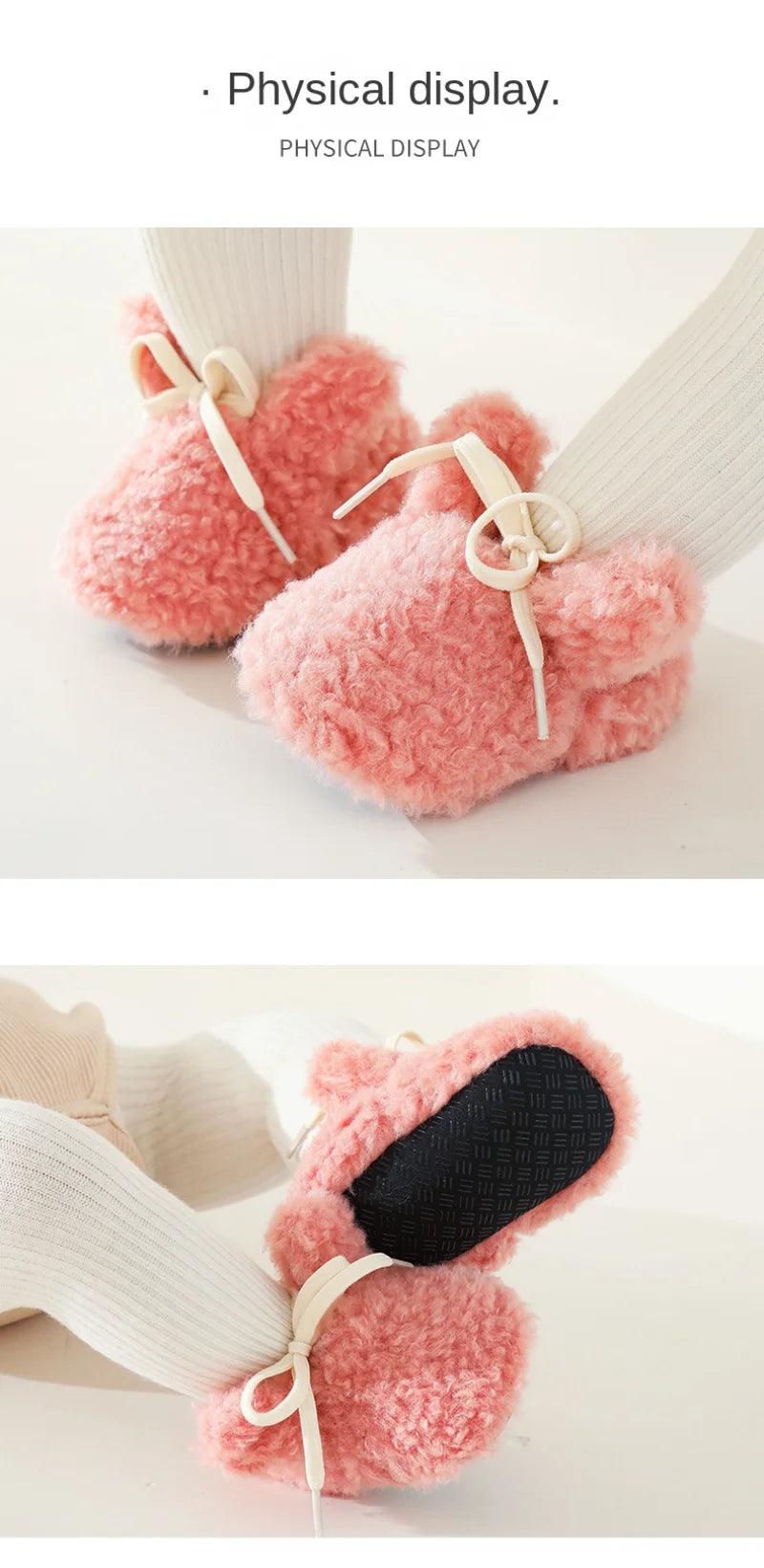 Cozy Winter Anti-Slip Baby Slippers