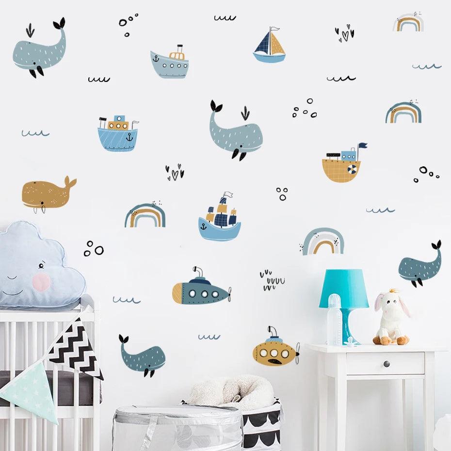 Underwater Dreamland Wall Sticker - Mandhi