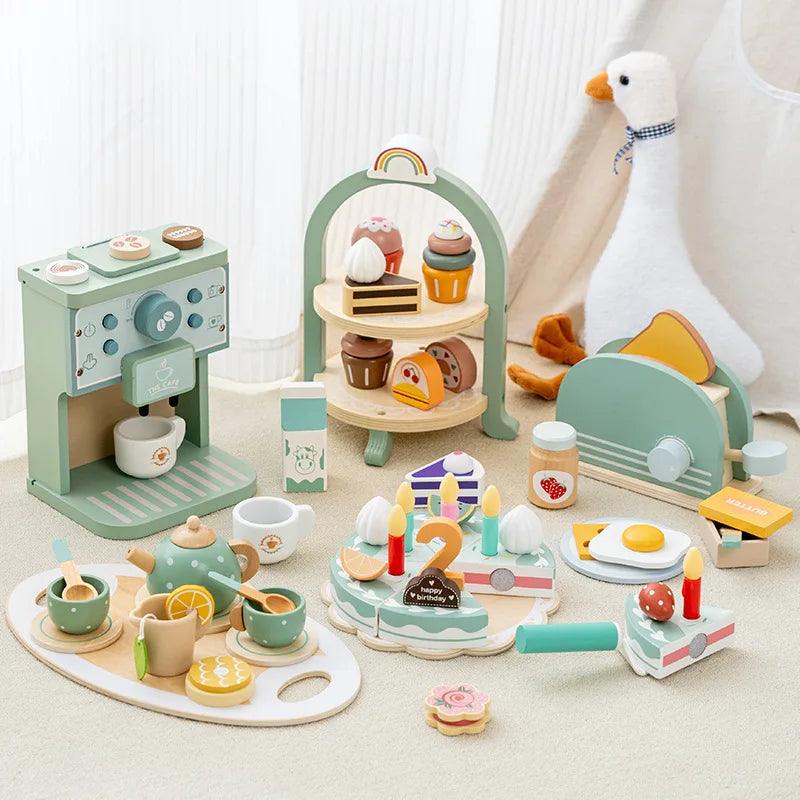 Wooden High Tea Play Set