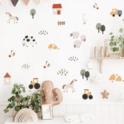 Farmyard Fun Wall Sticker - Mandhi