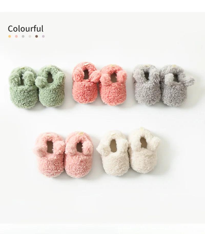 Cozy Winter Anti-Slip Baby Slippers