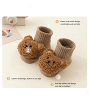 Cute Cartoon Bear Baby Socks