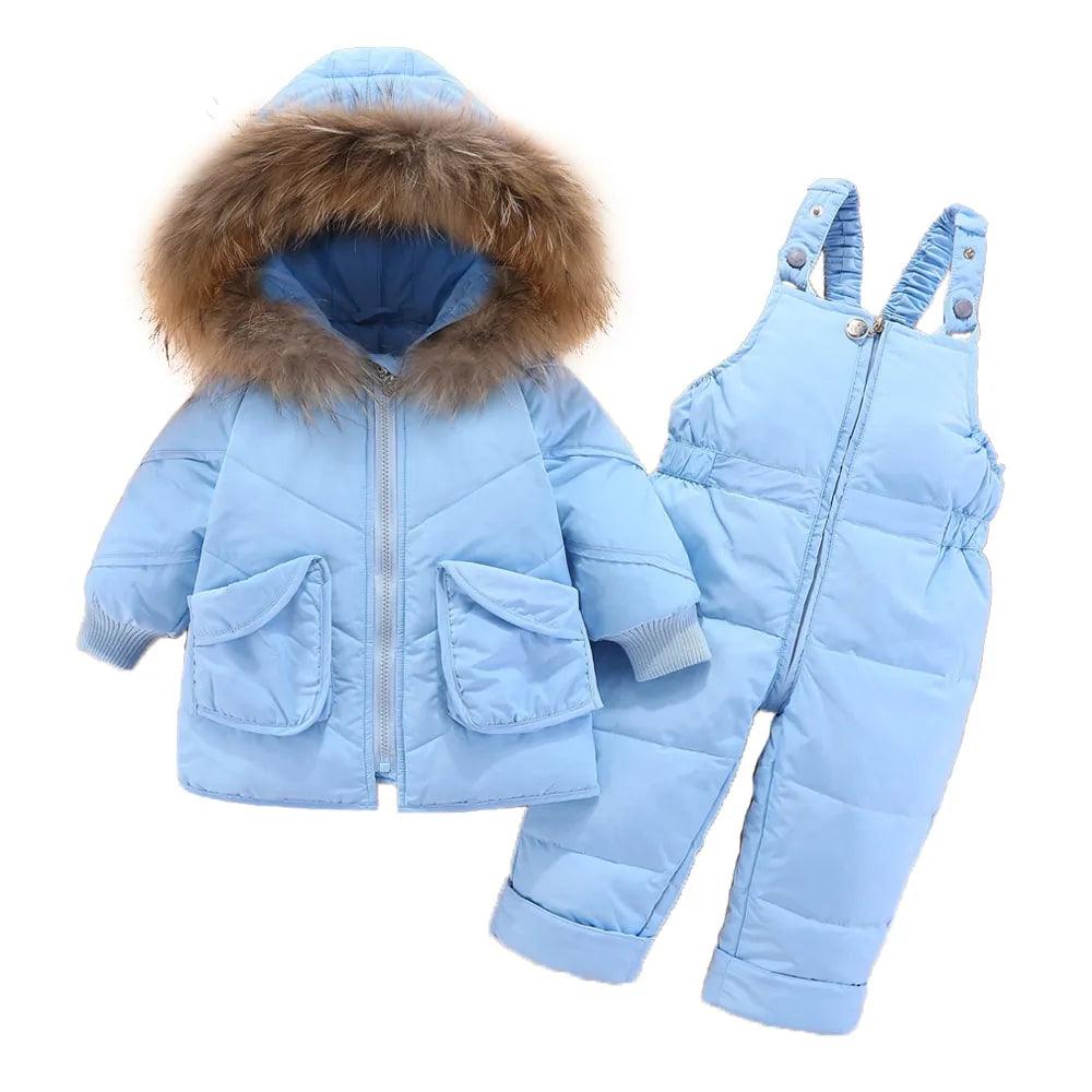 Winter Baby Snowsuit Hooded