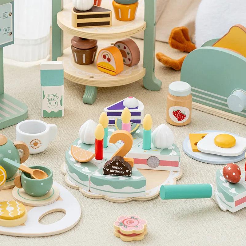 Wooden High Tea Play Set