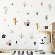 Forest Friends Wall Stickers