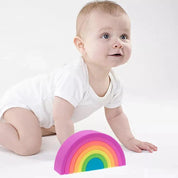 Silicone Teether Baby Rainbow Shape Toy