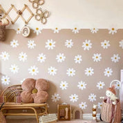 Boho Bliss: Daisy Flower Wall Stickers - Mandhi