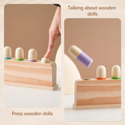 Pine Wood Bouncing Toy