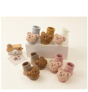 Cute Cartoon Bear Baby Socks