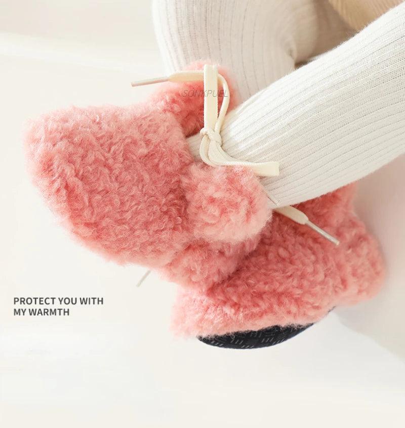 Cozy Winter Anti-Slip Baby Slippers