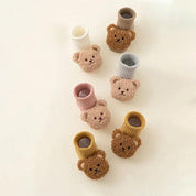 Cute Cartoon Bear Baby Socks