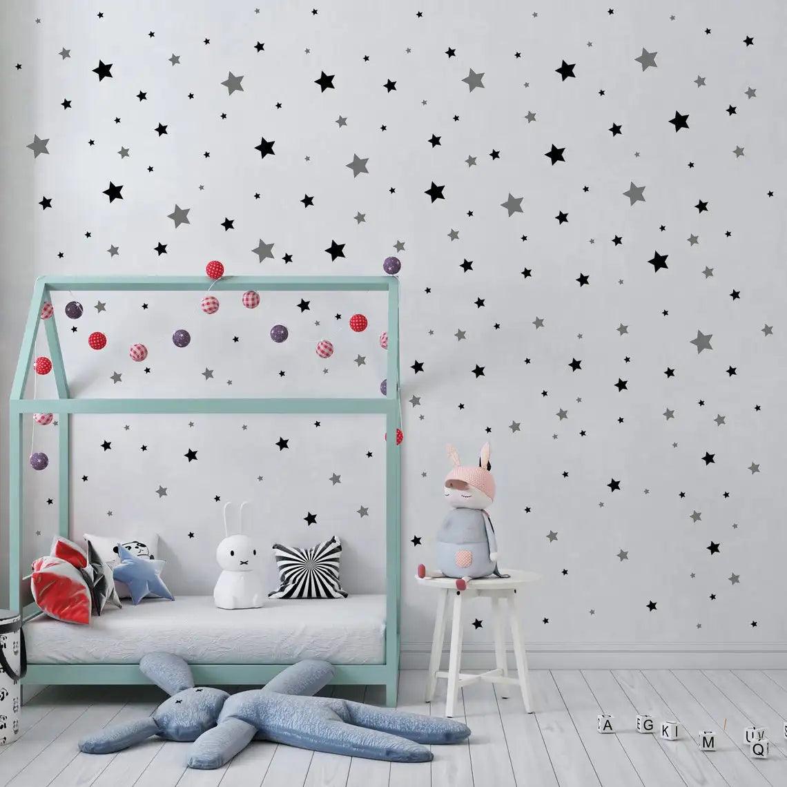 Twinkle Star Wall Stickers Set