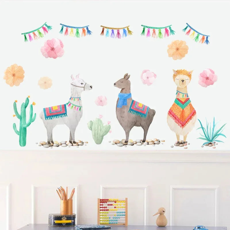 Alpacas Wall Stickers